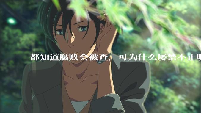 都知道腐败会被查，可为什么屡禁不止呢？